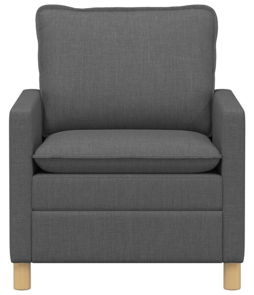 VidaXL Kanapé Sötétszürke 76 x 81 x 87,5 cm Szövet