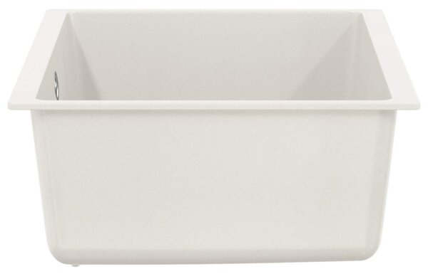 Mosogató Fehér 530 x 460 mm 80% Kvarc és 20% Gyanta