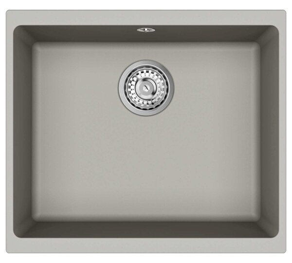 Mosogató Szürke 530 x 460 mm 80% Kvarc és 20% Gyanta