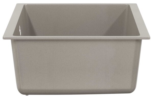 Mosogató Szürke 530 x 460 mm 80% Kvarc és 20% Gyanta