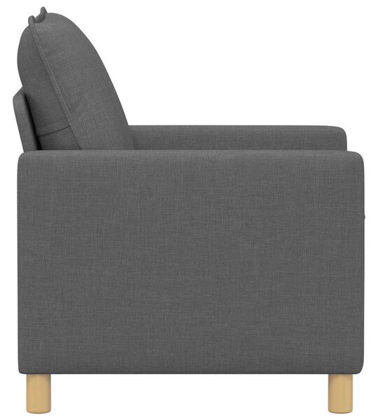 VidaXL Kanapé Sötétszürke 76 x 81 x 87,5 cm Szövet