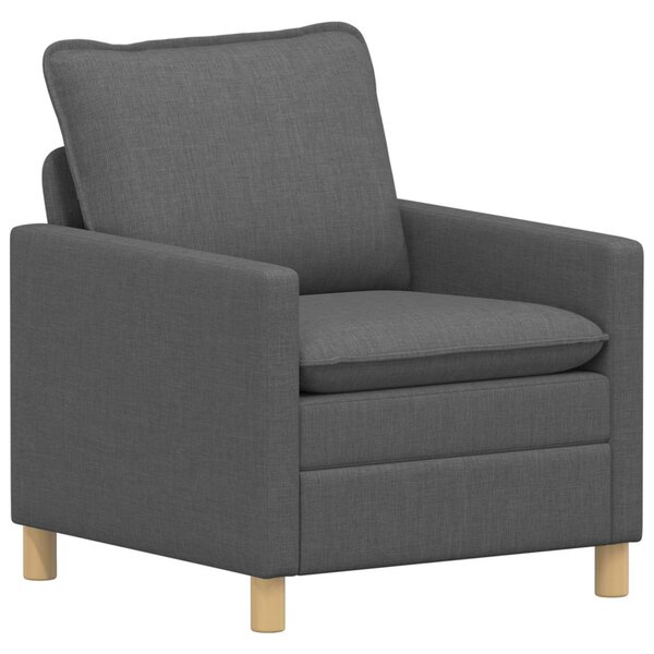 VidaXL Kanapé Sötétszürke 76 x 81 x 87,5 cm Szövet