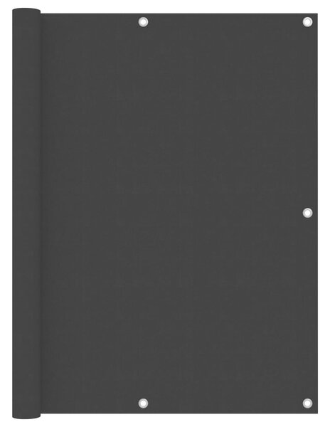 VidaXL fekete oxford-szövet erkélynapellenző 120 x 400 cm