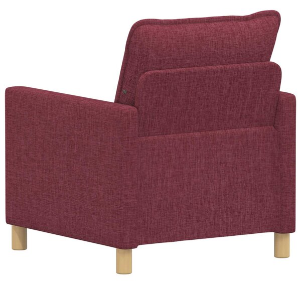 VidaXL Kanapé Bordó 76 x 81 x 87,5 cm Szövet