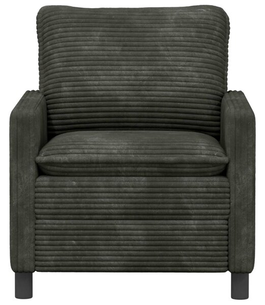 VidaXL Kanapé Antracitszürke 76 x 81 x 87,5 cm Poliészter