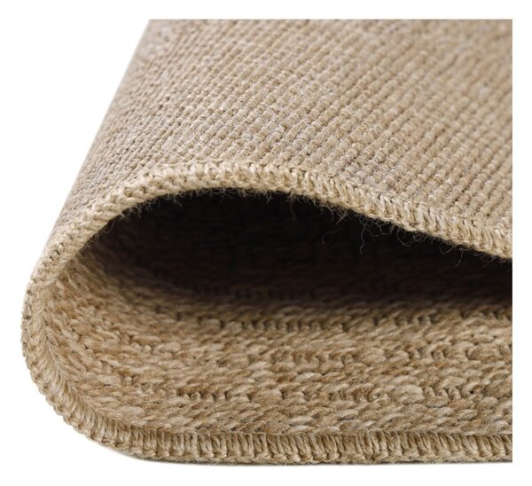 Fekete-bézs kerek kültéri szőnyeg ø 120 cm Comilla – Ayyildiz Carpets