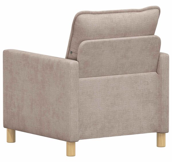 VidaXL Kanapé Bézs 76 x 81 x 87,5 cm Poliészter