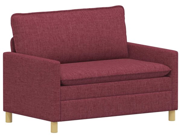 VidaXL Kanapé Bordó 126 x 81 x 87,5 cm Szövet