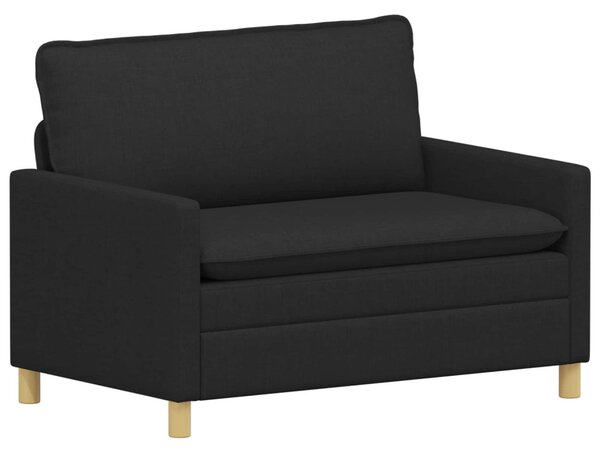VidaXL Kanapé Fekete 126 x 81 x 87,5 cm