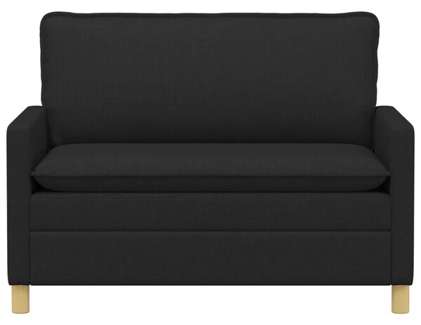 VidaXL Kanapé Fekete 126 x 81 x 87,5 cm