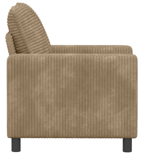 VidaXL Kanapé Tópszínű 76 x 81 x 87,5 cm Poliészter