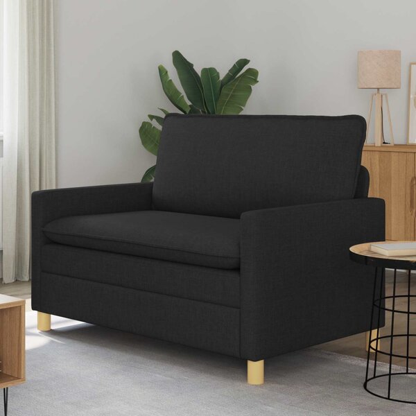 VidaXL Kanapé Fekete 126 x 81 x 87,5 cm