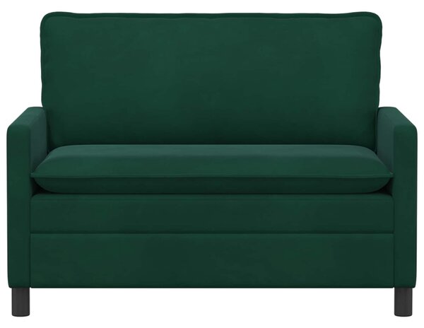 VidaXL Kanapé Sötétzöld 126 x 81 x 87,5 cm