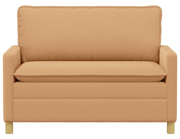 VidaXL Kanapé Bézs 126 x 81 x 87,5 cm Szövet
