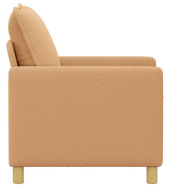 VidaXL Kanapé Bézs 126 x 81 x 87,5 cm Szövet