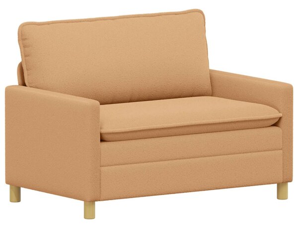 VidaXL Kanapé Bézs 126 x 81 x 87,5 cm Szövet