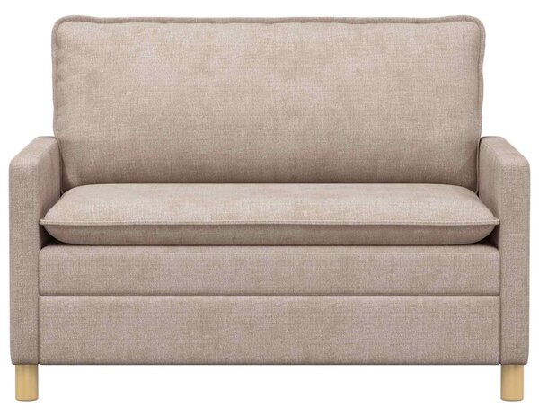VidaXL Kanapé Bézs 126 x 81 x 87,5 cm Poliészter