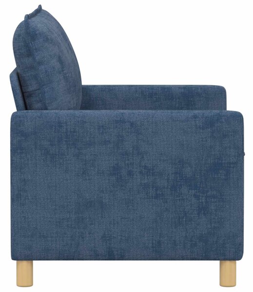 VidaXL Kanapé Kék 126 x 81 x 87,5 cm Poliészter