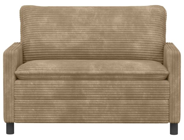 VidaXL Kanapé Tópszínű 126 x 81 x 87,5 cm Poliészter