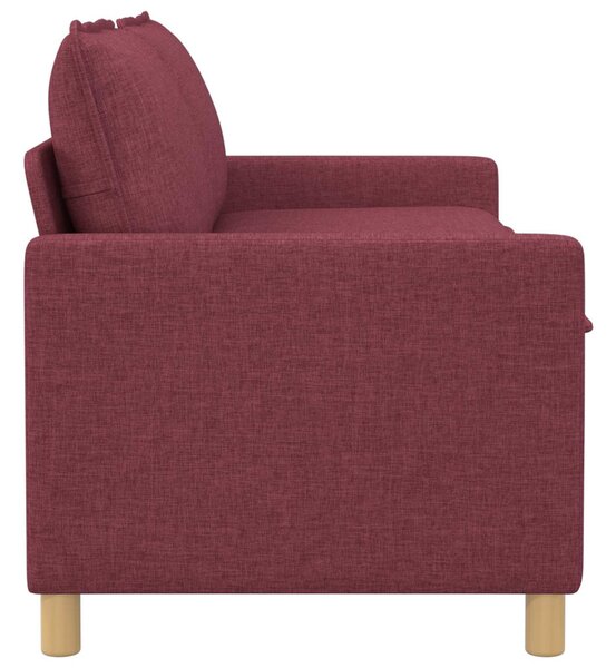 VidaXL Kanapé Bordó 156 x 81 x 87,5 cm Szövet