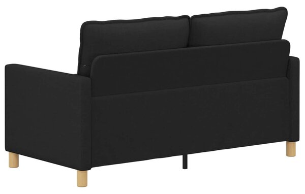 VidaXL Kanapé Fekete 156 x 81 x 87,5 cm Szövet