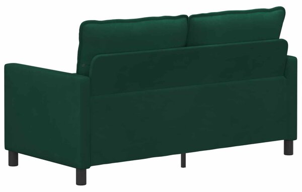 Kanapé Sötétzöld 156 x 81 x 87,5 cm Bársony
