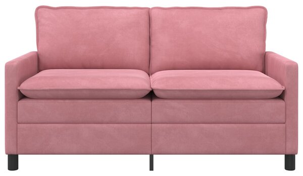 VidaXL Kanapé Rózsaszín 156 x 81 x 87,5 cm Bársony