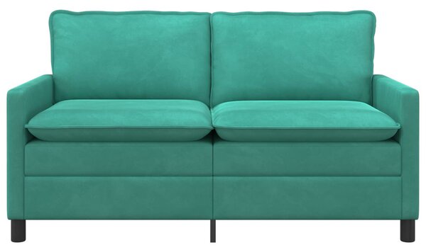 VidaXL Kanapé Türkiz 156 x 81 x 87,5 cm Bársony