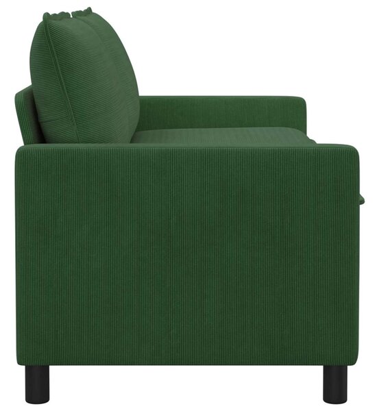VidaXL Kanapé Dzsungel zöld 156 x 81 x 87,5 cm Szövet