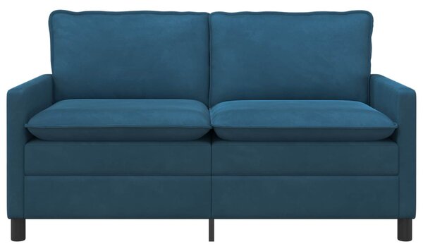 VidaXL Kanapé Kék 156 x 81 x 87,5 cm Bársony