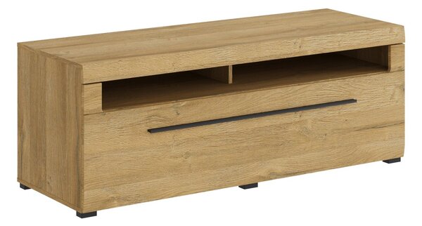 TV-állvány Ophsalu 103, Laminált forgácslap, 52x140x50cm, Grandson tölgy
