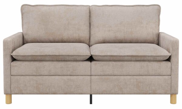 VidaXL Kanapé Bézs 156 x 81 x 87,5 cm Poliészter