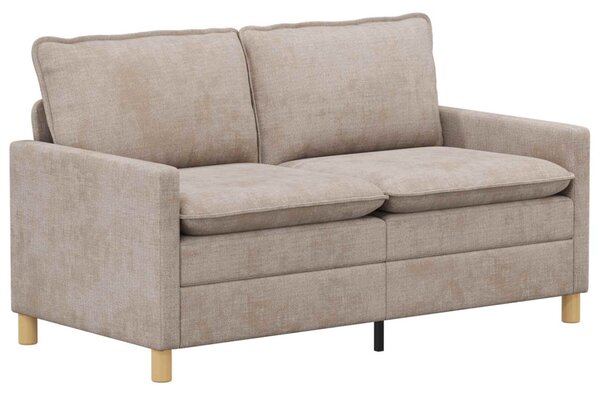 VidaXL Kanapé Bézs 156 x 81 x 87,5 cm Poliészter