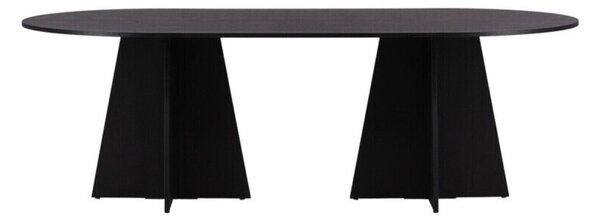 Asztal Dallas 5360, 75x115cm, Fekete