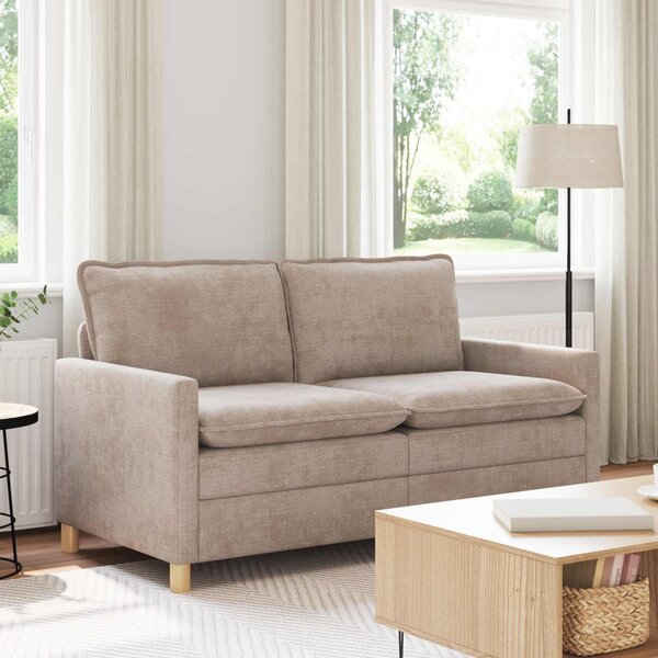 VidaXL Kanapé Bézs 156 x 81 x 87,5 cm Poliészter
