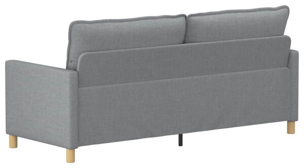 VidaXL Kanapé Világosszürke 196 x 81 x 87,5 cm Szövet