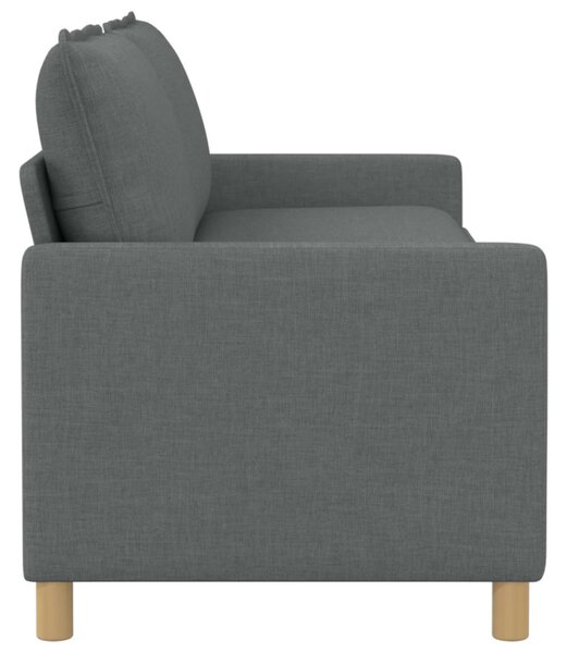 VidaXL Kanapé Sötétszürke 196 x 81 x 87,5 cm Szövet