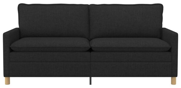 VidaXL Kanapé Fekete 196 x 81 x 87,5 cm Szövet