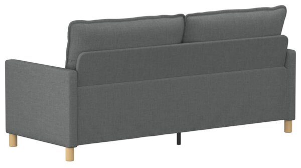 VidaXL Kanapé Sötétszürke 196 x 81 x 87,5 cm Szövet