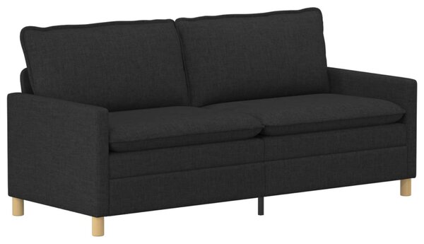 VidaXL Kanapé Fekete 196 x 81 x 87,5 cm Szövet