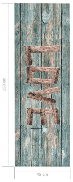 Love" mosható konyhai szőnyeg 45 x 150 cm"