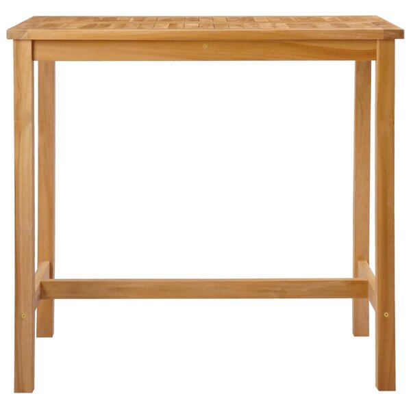 Bárasztal Természetes 110 x 60 x 105 cm Szilárd Teak