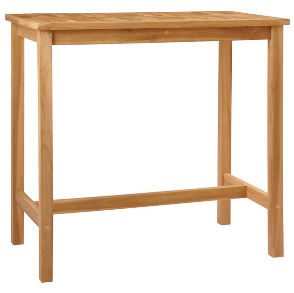 Bárasztal Természetes 110 x 60 x 105 cm Szilárd Teak