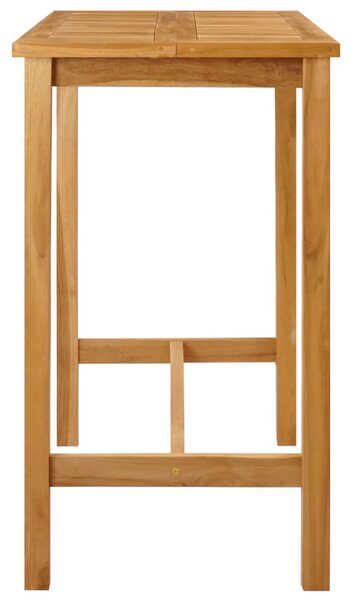 Bárasztal Természetes 110 x 60 x 105 cm Szilárd Teak