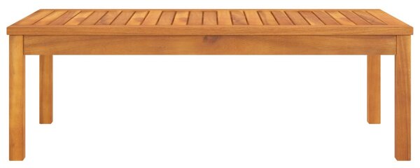 Tömör akácfa dohányzóasztal 100 x 50 x 33 cm