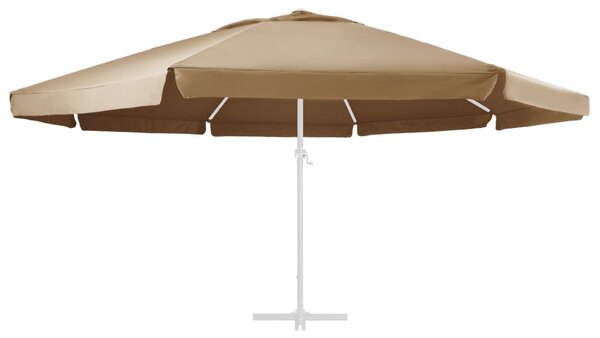 Tópszínű kültéri napernyőponyva 610 cm