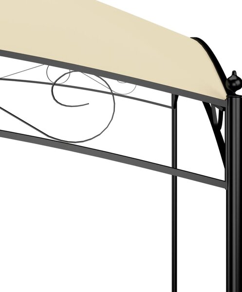 Krémszínű pavilon 3 x 3 x 2,65 m 180 g/m²