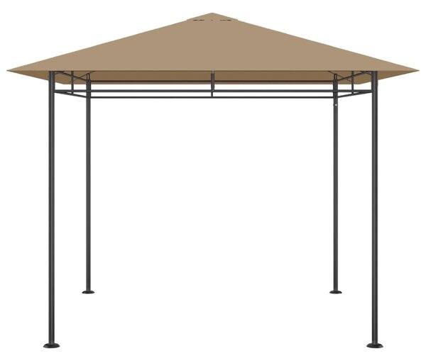 Tópszínű pavilon 3 x 3 x 2,7 m 180 g/m²