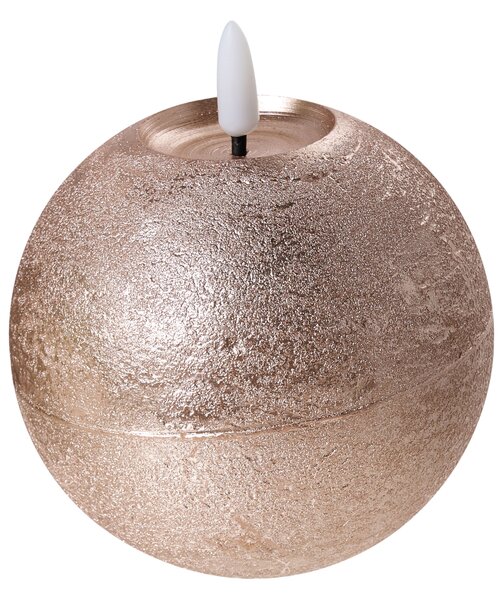 Háromdarabos LED gyertya AMBROSIA 11 cm Arany