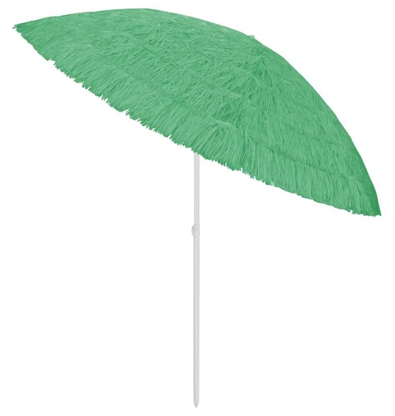 Zöld hawaii stílusú strandnapernyő 300 cm
